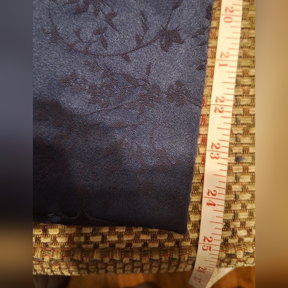 Old Navy Blue Jacquard Mid-rise Pixie Pants - Picture 7 of 14